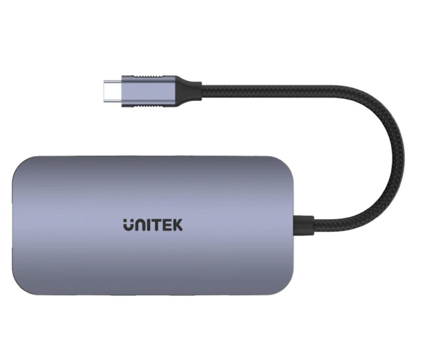 UNITEK Hub N9+ USB-C HDMI, PD 100W, czytnik kart D1071A - 723969 - zdjęcie